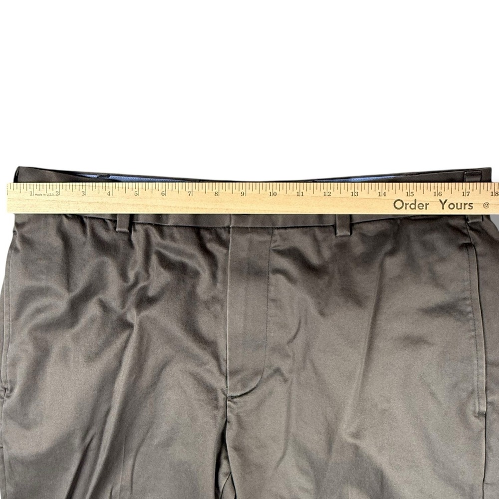 Brooks Brothers Advantage Chino Stretch Clark Fit Tag SZ 36x32 Taupe Gray *READ* - Picture 6 of 8